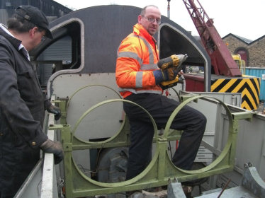 Main Reservoir tank frames, B End