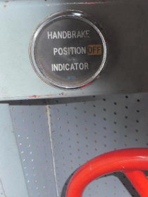 Handbrake position indicator